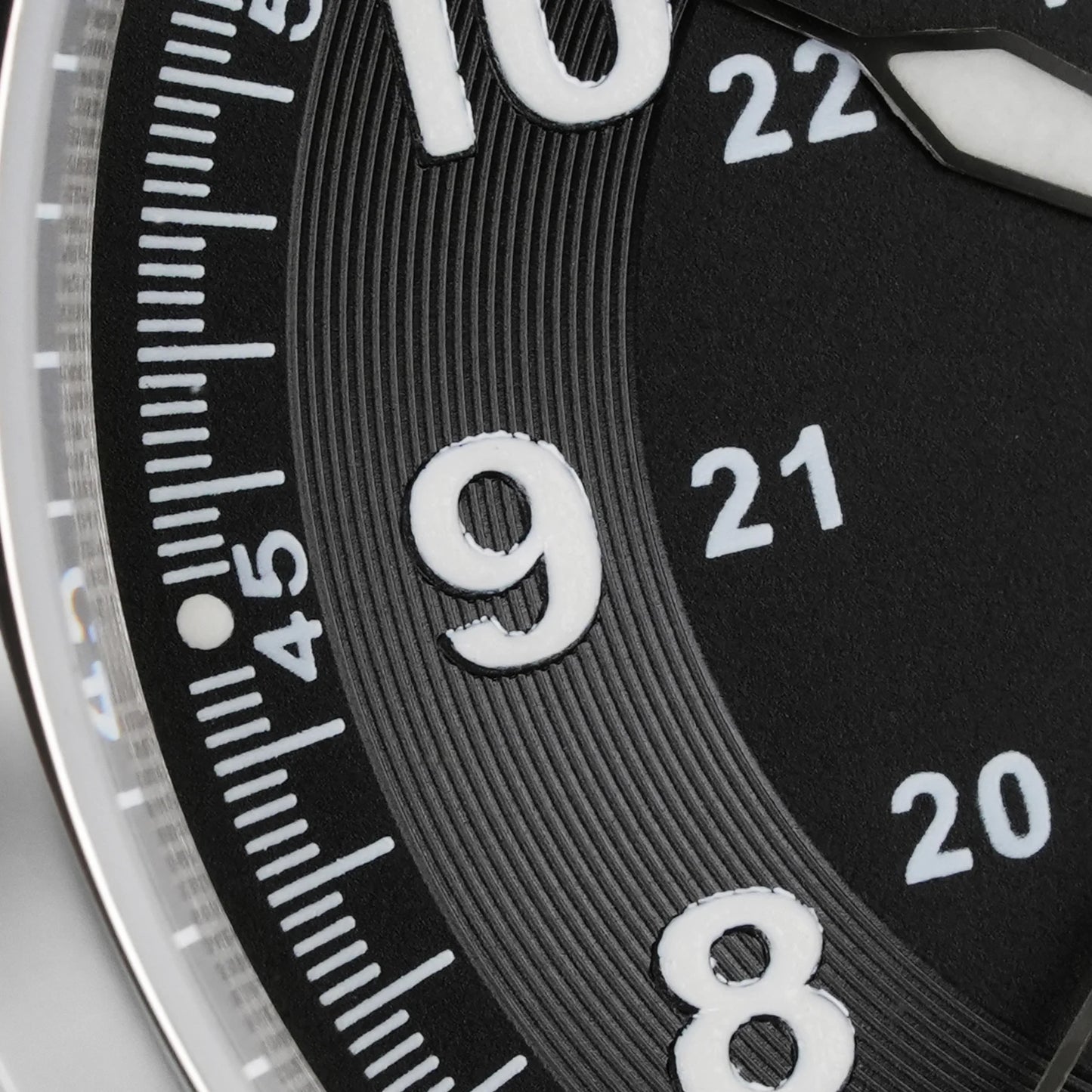 Militado ML08 Vintage Quartz Watch Ronda 515 Movement Ar Sapphire Mirror 38Mm Wrist Watch Date Super Luminous Waterproof Watches