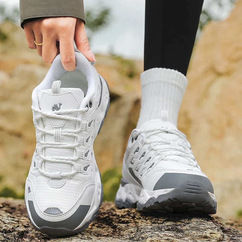 Zapatillas de senderismo para hombre y mujer, antideslizantes, para trekking, al aire libre, deportivas, de camping, entrenamiento, footing, transpirables, de escalada y de montaña.