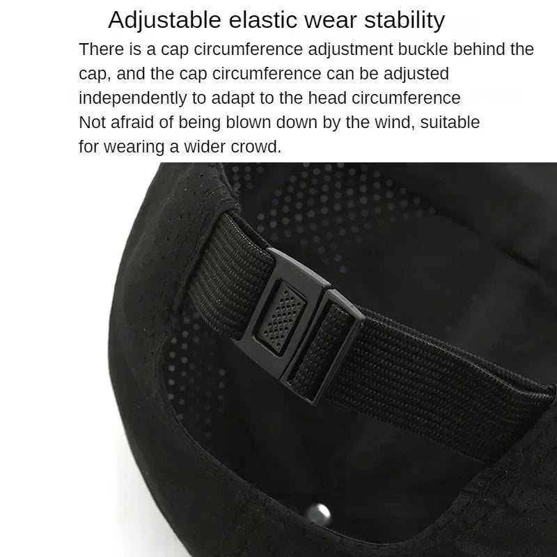 Summer Breathable Mesh Quick Drying Men Women's Baseball Cap Outdoor Sports Travel Fishing Climbing Cycling Runnning Hat