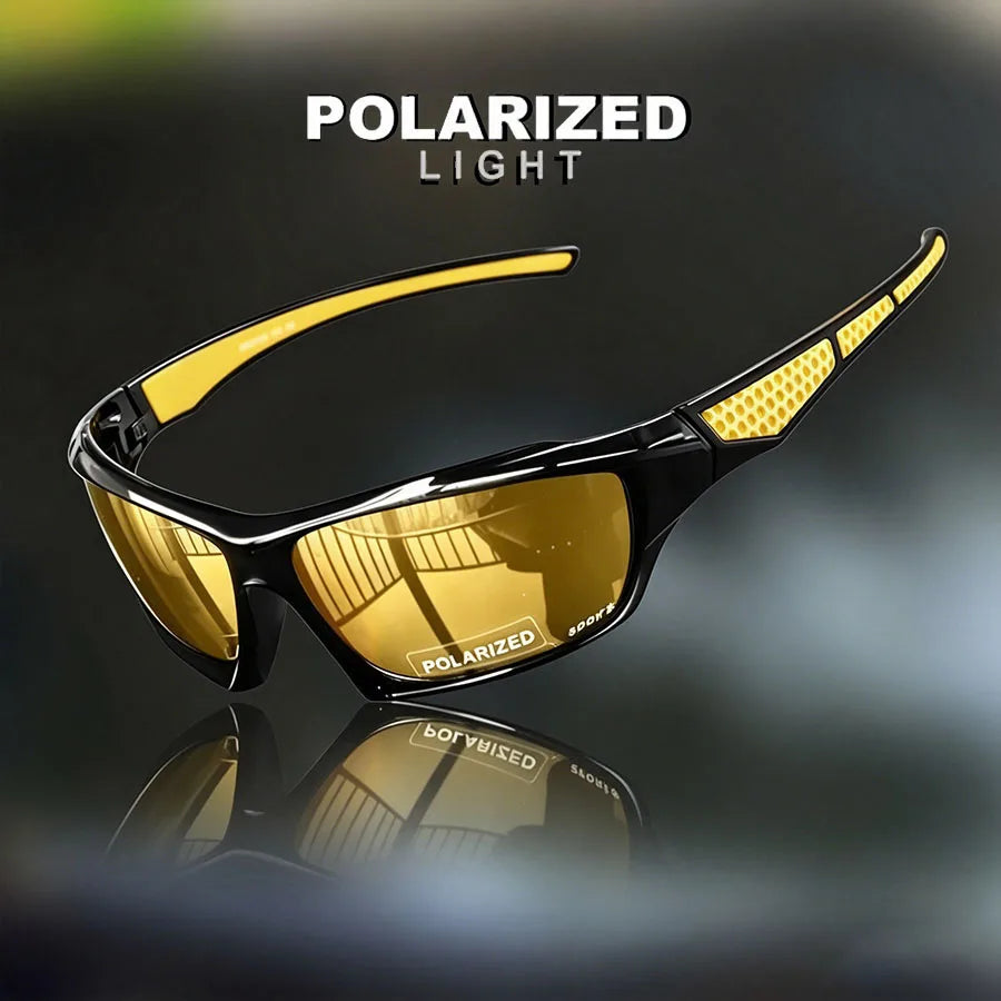 Fashion Sports Sunglasses Polarized UV Protection Personalized Glasses Round Frame Metal Men's And Women's UV400 Eyewear