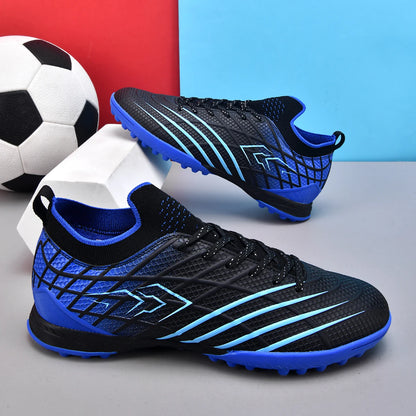 Nouvelles chaussures de football pour hommes, crampons de futsal, chaussures de football, confortables, ultra-légères, pour terrain synthétique et naturel, sportives, antidérapantes, pour adultes, professionnelles.