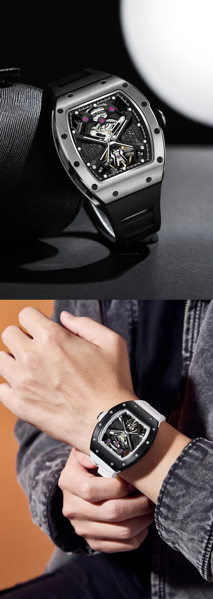 TAKE THE CHANCE Model 5 Automatic Movement RMI White Label High-end wristwatch Collector Gift for Watch Lover Gift