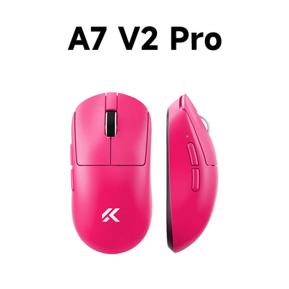 MCHOSE A7 V2 Ελαφρύ ασύρματο gaming ποντίκι με διπλό polling rate 8,000Hz, PAW3950 TI, για gaming, esports και γραφείο