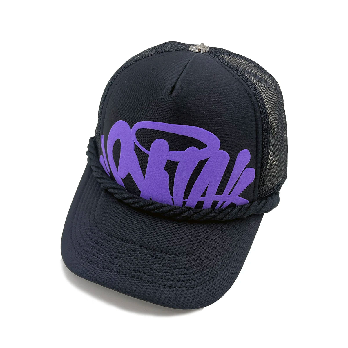 New spring and summer letter-printed women's fashion baseball cap outdoor sports breathable mesh cap men's trucker cap