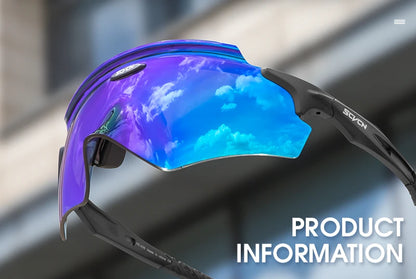 Scvcn Men's Cycling Glasses Outdoor Sport Runing Sunglasses Women MTB Bike Bicycle Goggles Road Riding Fishing Hiking Eyewear