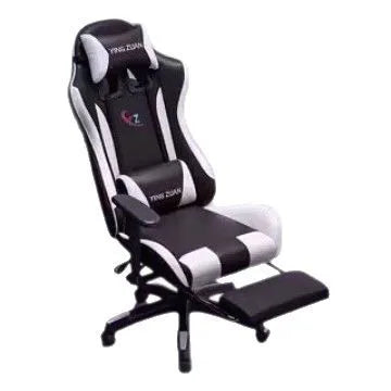 Scaun de gaming, scaun pentru computer, șezut confortabil rabatabil, pentru jocuri și live streaming, dormitor, studenți, acasă, ergonomie pentru stat prelungit pe scaun