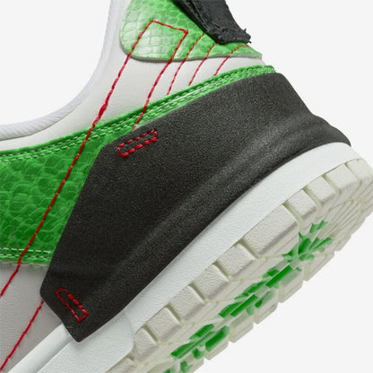 Nike äkta Dunk Disrupt2 Unisex Snake Print Low-Top Retro Sneakers DV1491-101