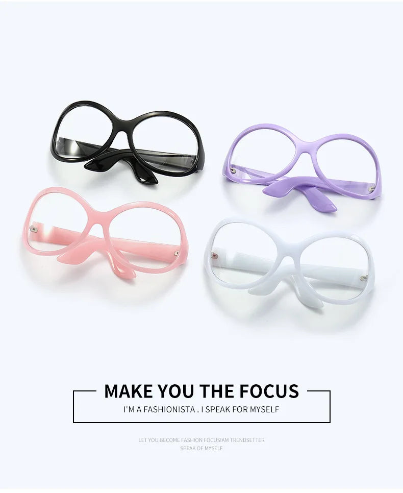 2026 Oversized Oval Sunglasses Goggle Women Men Luxury Brand Designer Sun Glasses Female Big Frame Y2K Eyeglasses De Sol Oculo