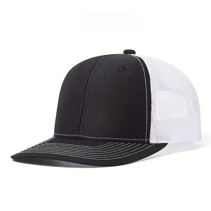 Richardson 112 Unisex Mesh Trucker Cap Breathable Sun Hat with Slightly Curved Brim Baseball Cap for All