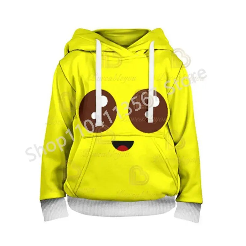 Llama Battle Royale Fortnite Hoodies, 3D Printed Sweatshirts for Men, Women, and Children, Boys and Girls Streetwear Pullover, Green Tops