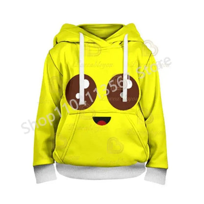 Llama Battle Royale Fortnite Hoodies, 3D Printed Sweatshirts for Men, Women, and Children, Boys and Girls Streetwear Pullover, Green Tops