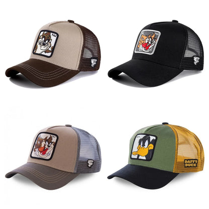 Hot Sale Unisex Anime Cartoon Cap High Quality Patch Draw Baseball Cap Men Trucker Hat