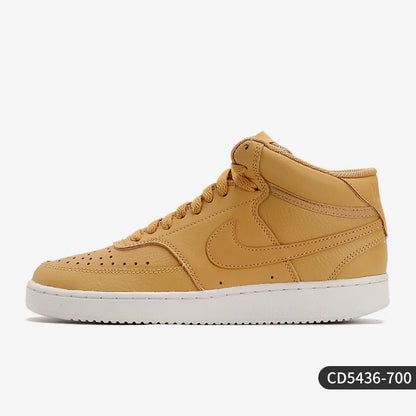 Nike äkta Court Vision herr-/dam-sneakers i mellanhög modell för vardagsbruk CD5436-700