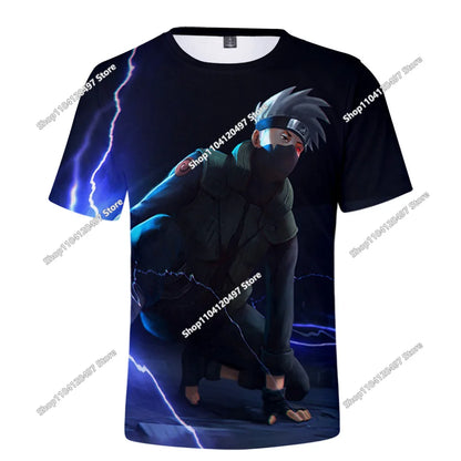 Summer Men Akatsuki T-Shirt 3D Printed The Hulk Tops Tees Male Casual Crew Neck Short Sleeve Clothing Fashion Streetwear