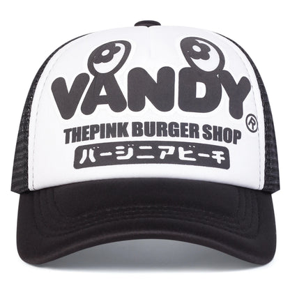 Unisex VANDY Letter Printing Baseball Net Caps Spring Summer Outdoor Adjustable Casual Hats Dad Hat Sunscreen Hat Sports Cap