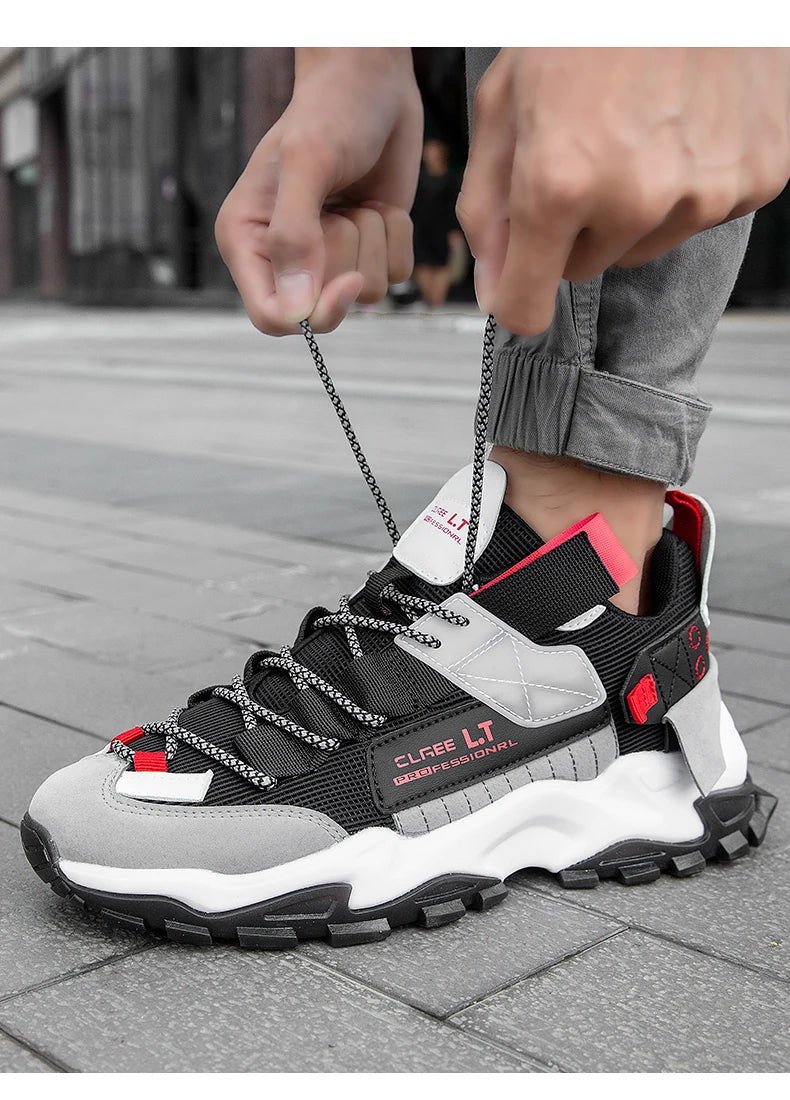 Herresko Sneakers Herre-fritidssko Herresko til tennis Luksussko Træningssko Løbesko Åndbare sko Modeloafers Løbesko til mænd