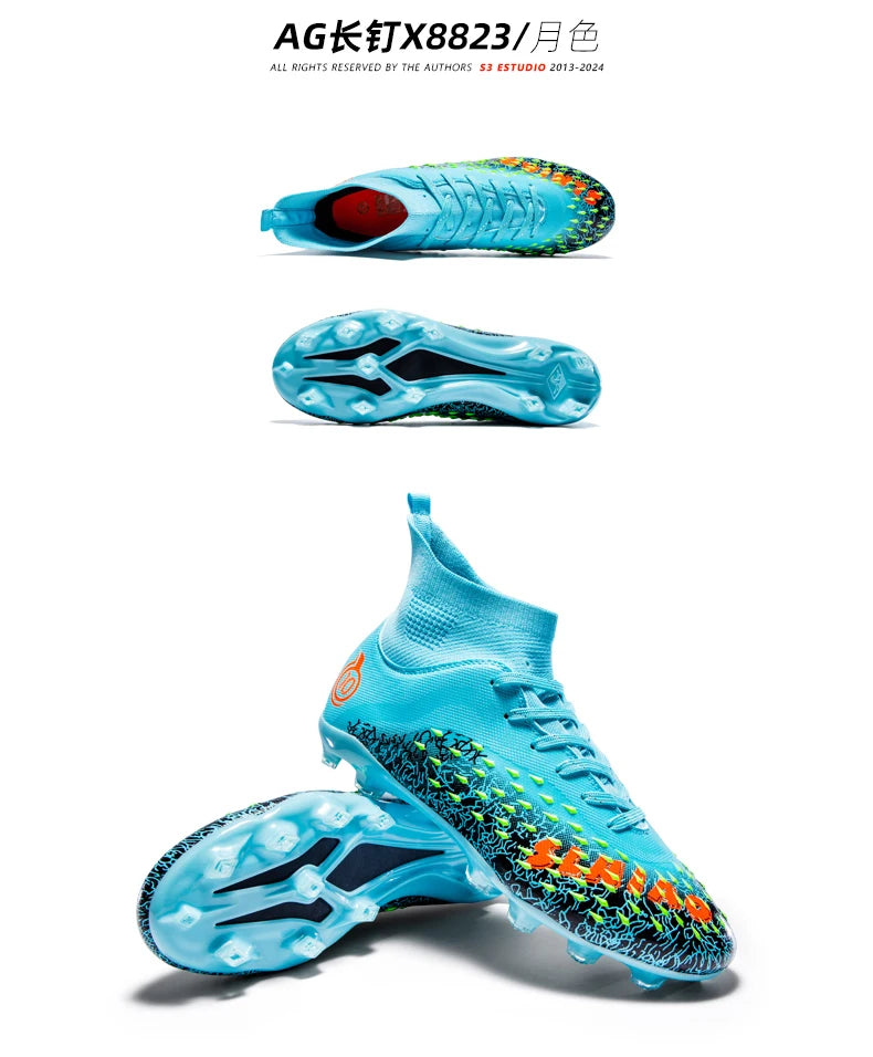 Professionelle fodboldsko til mænd, fodboldstøvler til klubbrug, originale indendørs fodboldsko, støvler til bane, græs og træning, TF/FG-sneakers