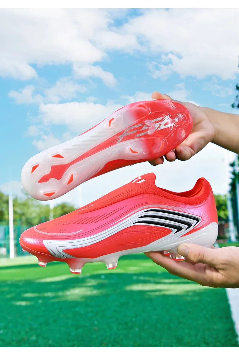 Nouvelles chaussures de football pour hommes TF/FG, chaussures de football professionnelles de haute qualité, chaussures de futsal unisexes pour femmes, vente chaude, crampons ultralégers, baskets.