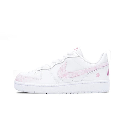 Nike Court Borough Low Vanilla Cream – superge po meri, simpatične, estetske, sladke, v dekliškem slogu, modne, vsestranske, nizke superge za ženske