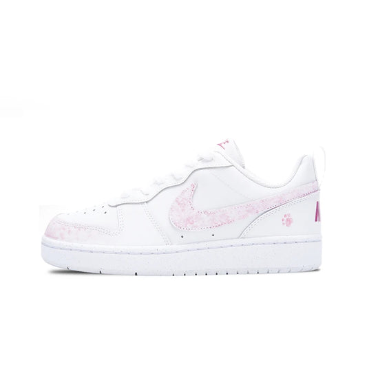 Nike Court Borough Low Vanilla Cream – superge po meri, simpatične, estetske, sladke, v dekliškem slogu, modne, vsestranske, nizke superge za ženske