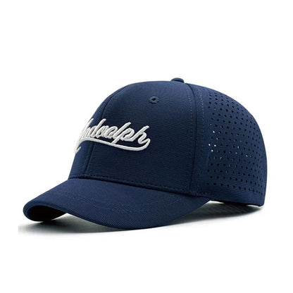 Big Head Hat Back Closed 5cm Short Brim Baseball Cap for Men Mesh Fitted Caps Stretchy Full Closed Caps 56-60cm 61-65cm