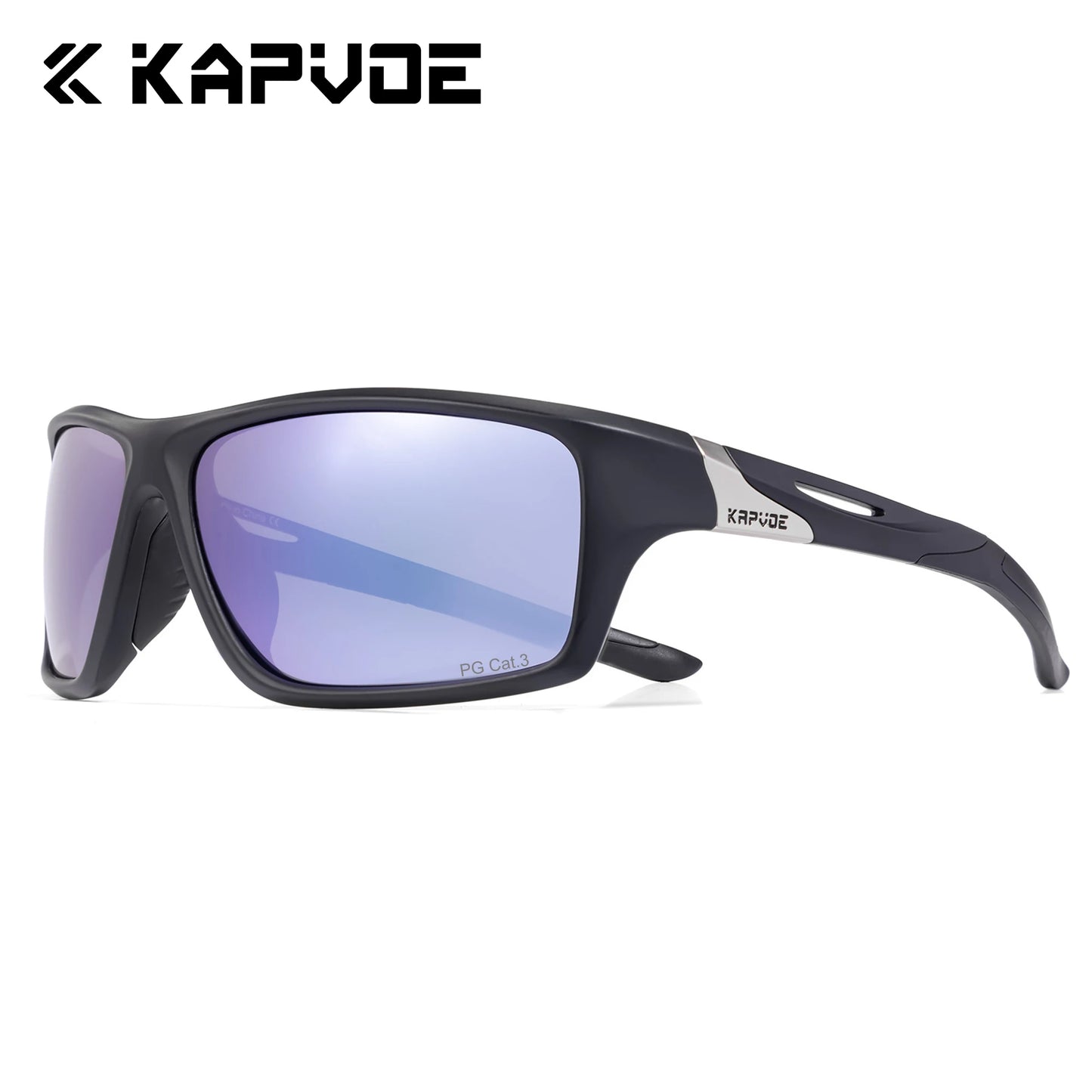 KAPVOE Polarized Hiking Fishing Glasses Beach Essentials Road Bike Cycling Sunglasses MTB Bicycle Outdoor Sports golf Eyewear