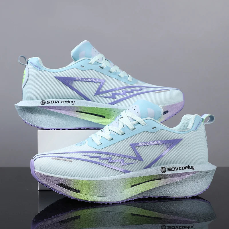 Zapatillas de running para hombre, transpirables y antideslizantes, para deportes al aire libre, tenis, para mujer, zapatillas informales, maratón, footing, caminar, zapatos planos