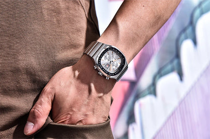 PAGANI DESIGN New PD1819 Men‘s Quartz Watches 40mm Sapphire Stainless Steel Waterproof Luminous C3 Chronograph reloj hombre