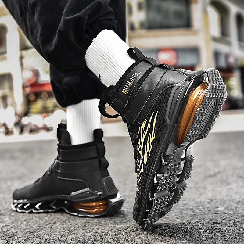 Chaussures de course respirantes pour hommes, baskets décontractées pour hommes, chaussures de tennis pour hommes, entraîneur de course, mocassins à la mode, luxe
