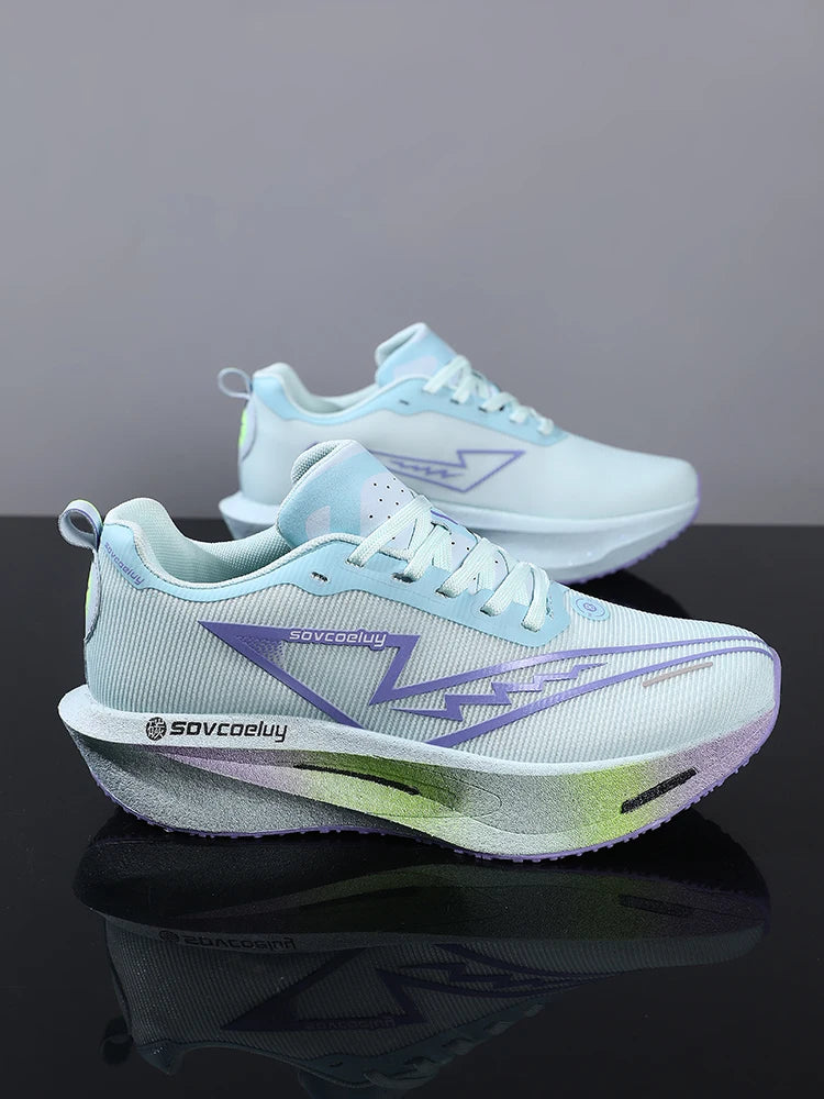 Zapatillas de running para hombre, transpirables y antideslizantes, para deportes al aire libre, tenis, para mujer, zapatillas informales, maratón, footing, caminar, zapatos planos
