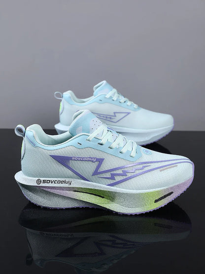 Zapatillas de running para hombre, transpirables y antideslizantes, para deportes al aire libre, tenis, para mujer, zapatillas informales, maratón, footing, caminar, zapatos planos