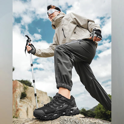 Zapatillas de senderismo para hombre y mujer, antideslizantes, para trekking, al aire libre, deportivas, de camping, entrenamiento, footing, transpirables, de escalada y de montaña.