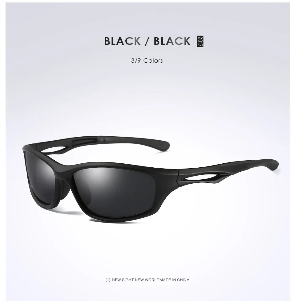 VCKA Polarized Myopia Sunglasses TR90 Men Women Classic Sport Driving Glasses Male Colorful Lenses Customized Prescription UV400