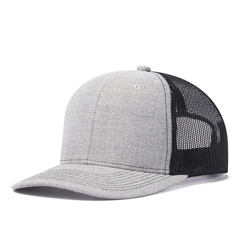 Richardson 112 Unisex Mesh Trucker Cap Breathable Sun Hat with Slightly Curved Brim Baseball Cap for All