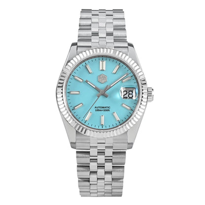 San Martin 36.5mm Men Dress Watch Top Brand Luxury Automatic Mechanical Fashion Couples Watches Sapphire Waterproof 100m BGW9