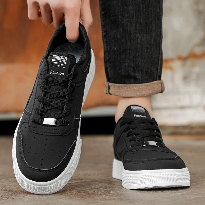 Chaussures de skate respirantes pour hommes, chaussures de sport décontractées, chaussures basses pour hommes, chaussures décontractées de mode urbaine pour hommes