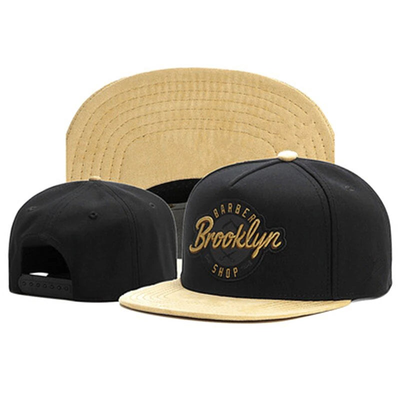 Herrmode Broderad keps med bokstäver Snapback-keps Unisex solskyddskeps Justerbar hiphop-keps Dambaseballkeps Cowboyhatt