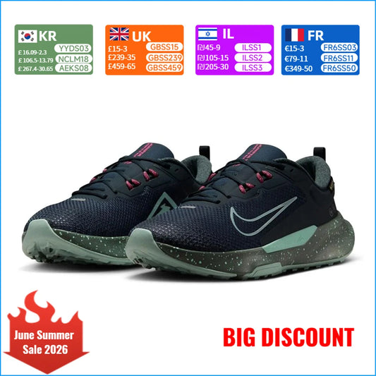 Nike Juniper Trail 2 GTX Herren-Outdoor-Sneaker: bequem, rutschfest, strapazierfähig, für Trailrunning, wasserdicht HM9734-302