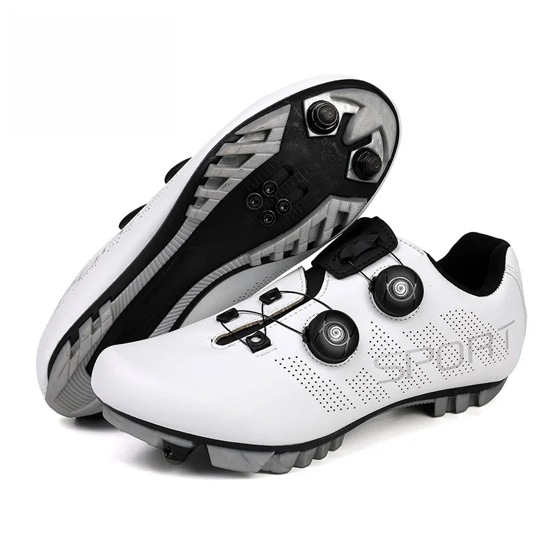 Ténis de ciclismo, sapatos de MTB respiráveis, sapatos de ciclismo de montanha para homem e mulher, sapatos para trilhos, sapatos desportivos para ciclismo de estrada, sapatos de ciclismo com pedais SPD