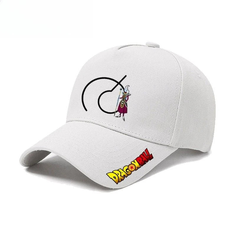 New Dragon Ball Master Roshi Son Goku Hat Creative High-Value Anime Cartoon Letter Print Unisex Casual Versatile Baseball Cap