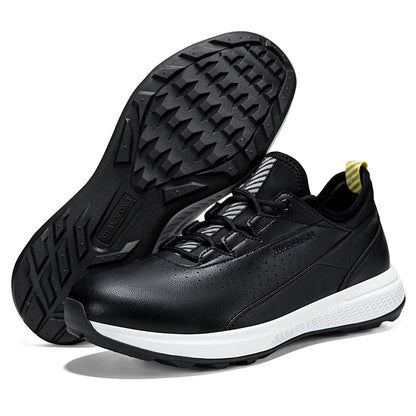 Golf Sports Shoes Men Waterproof high-Quality Leather Golf Competition Sports Shoes Formal Shoes Golf Course Men Training Shoes