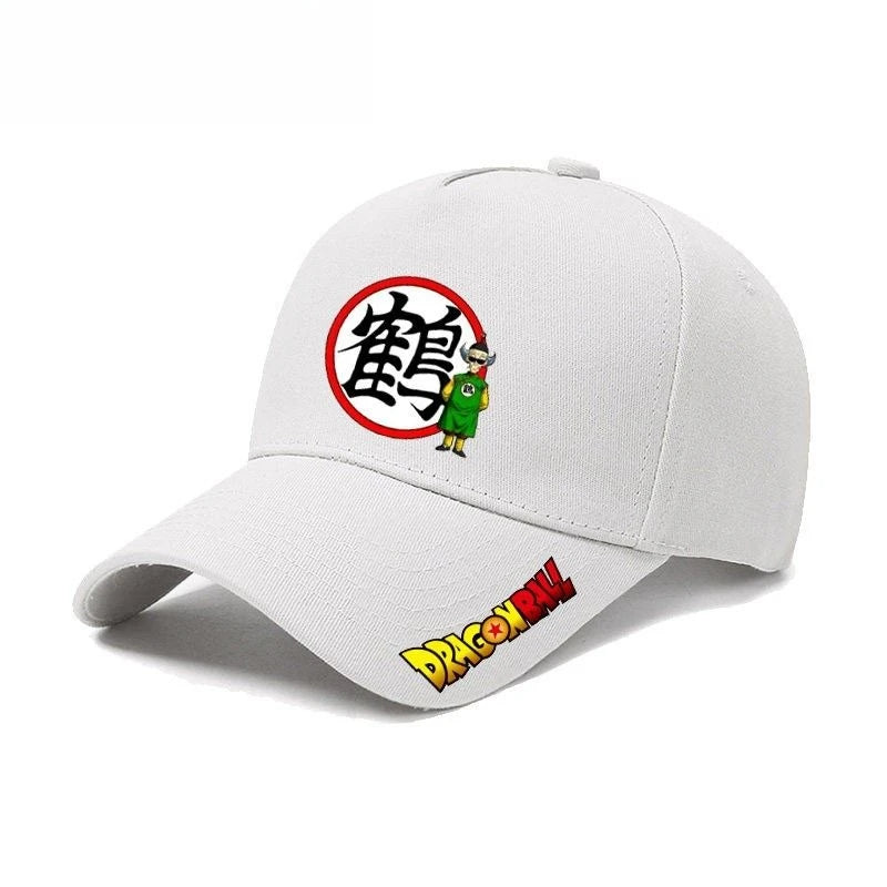 New Dragon Ball Master Roshi Son Goku Hat Creative High-Value Anime Cartoon Letter Print Unisex Casual Versatile Baseball Cap