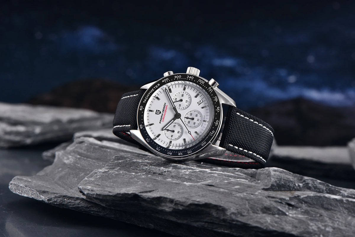 PAGANI DESIGN 2026 New Men's Watches Top Luxury Quartz Watch For Men Auto Date Speed Chronograph AR Sapphire Mirror Wrist watch