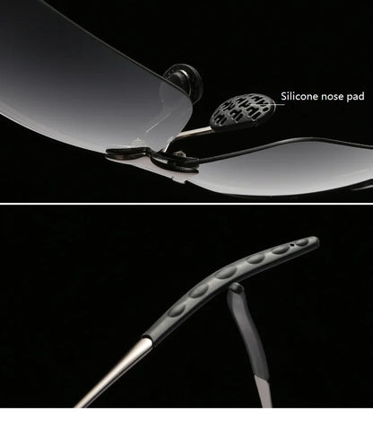 Men Photochromic Polarized Sunglasses Driving Fishing Chameleon Glasses Change Color Sun Glasses Day Night Vision Eyewear