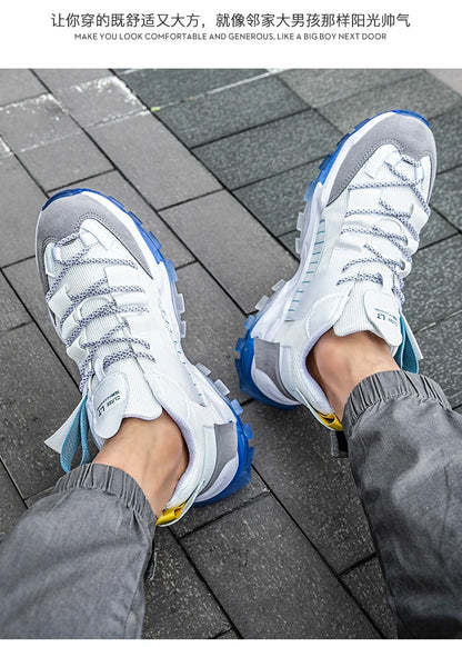 Herresko Sneakers Herre-fritidssko Herresko til tennis Luksussko Træningssko Løbesko Åndbare sko Modeloafers Løbesko til mænd