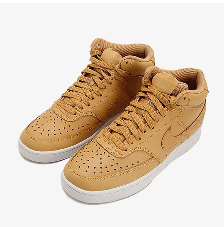 Nike äkta Court Vision herr-/dam-sneakers i mellanhög modell för vardagsbruk CD5436-700