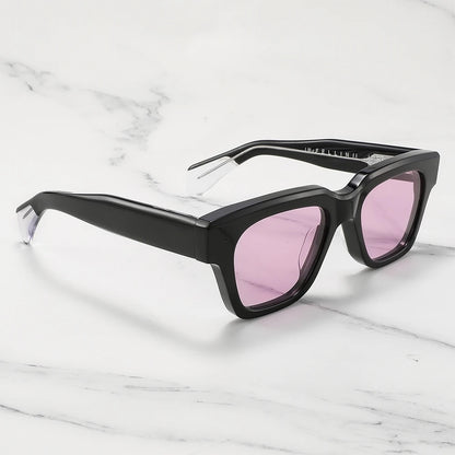 JMM FELLINI Female Sunglasses Thick Acetate Popular Luxury Woman Sunglasses 2025 Jacques Men's Sunglasses With Original Case