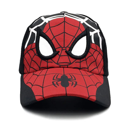 Marvel Spider-Man Anime Figure Baseball Cap Cotton Peaked Hat Student Men Lady Cartoon Outdoor Sunshade Dress Up Birthday Gift