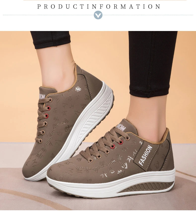 Damen-Sneaker, modische vulkanisierte Damenschuhe, flache Damenschuhe zum Wandern, Plateauschuhe, Übergrößen, Zapatillas Mujer