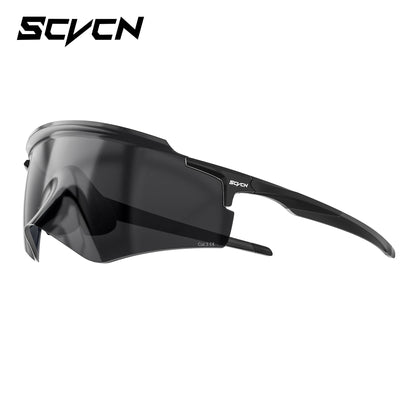 Scvcn Men's Cycling Glasses Outdoor Sport Runing Sunglasses Women MTB Bike Bicycle Goggles Road Riding Fishing Hiking Eyewear